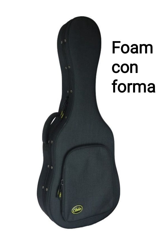 Modesto Mesh Flamencogitarre „Chata“/D (SELBSTVERSTÄRKT Double OS1) Bluetooth Weiß