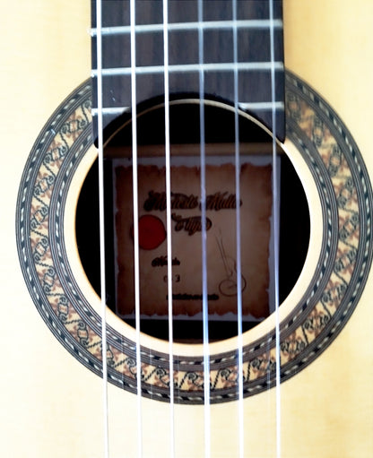 Guitarra clasica Modesto Malla C3/D Palosanto y tapa de Abeto (AMPLIFICADA Double OS1)