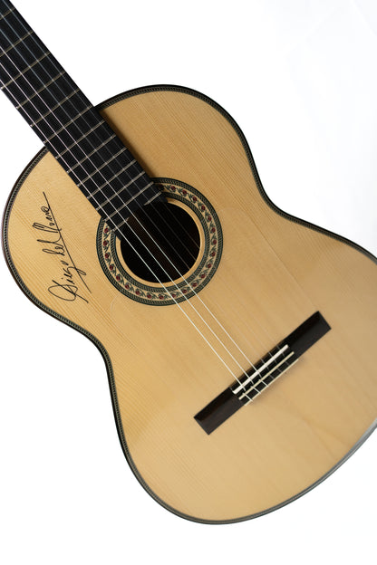 Guitarra Flamenca Modesto Malla "Diego del Morao" firmada en la tapa