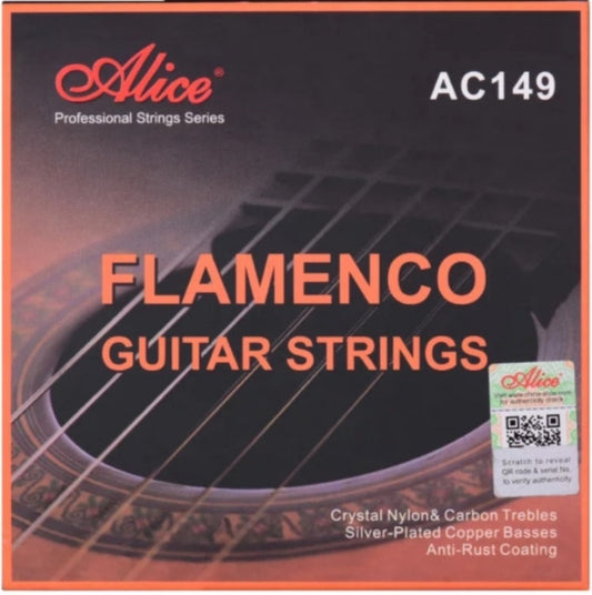 ALICE FLAMENCO Gitarrensaiten, AC149 Normale oder hohe Spannung