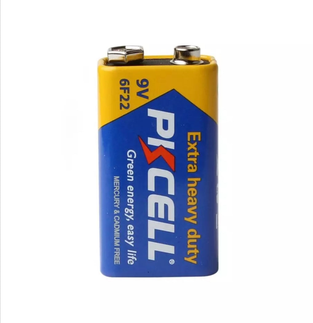Batterie, 9-V-Batterie. Einweg